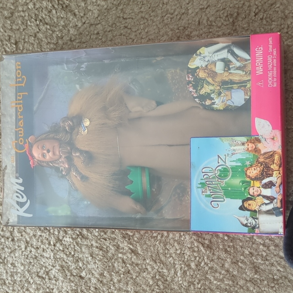 Cowardly lion barbie
